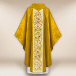 Embroidered Chasuble with PX Christum
