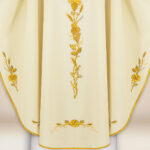Liturgical Chasuble with IHS Embroidery