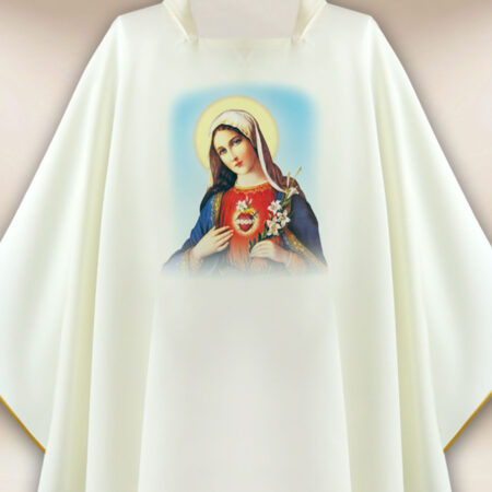 Ornat z wizerunkiem fotograficznym „Serce Maryi”