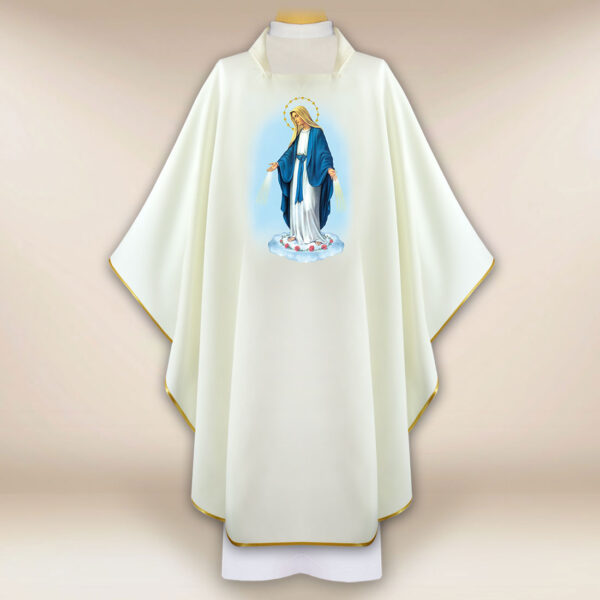 Chasuble with the Image of the Immaculate Mother of God
