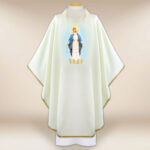 Chasuble with the Image of Our Lady of the Rosary