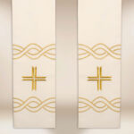 Stuła haftowana “Św. Charbel”