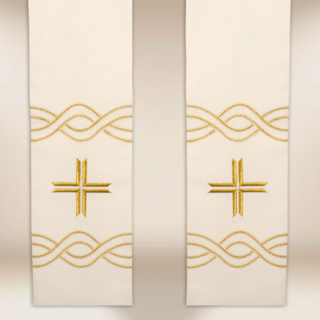 Stuła haftowana “Św. Charbel”