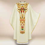 Liturgical Chasuble of the Holy Trinity, Embroidered