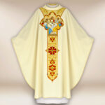 Embroidered Chasuble The Last Supper ecru
