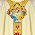 Embroidered Chasuble The Last Supper ecru