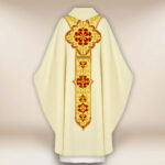 Embroidered Chasuble The Last Supper ecru