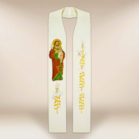Stuła haftowana “Św. Józef”