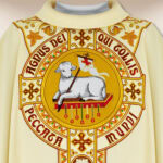 Embroidered Chasuble Lamb of God