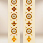 Stuła haftowana “Baranek Boży”