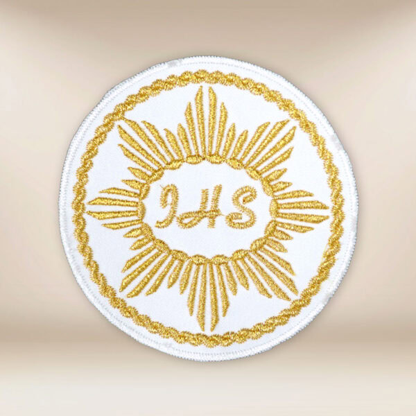 Embroidered Communion Host IHS