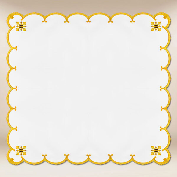 Embroidered liturgical napkin