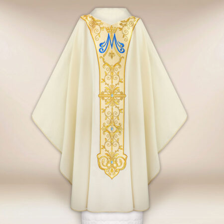 Embroidered Marian Chasuble