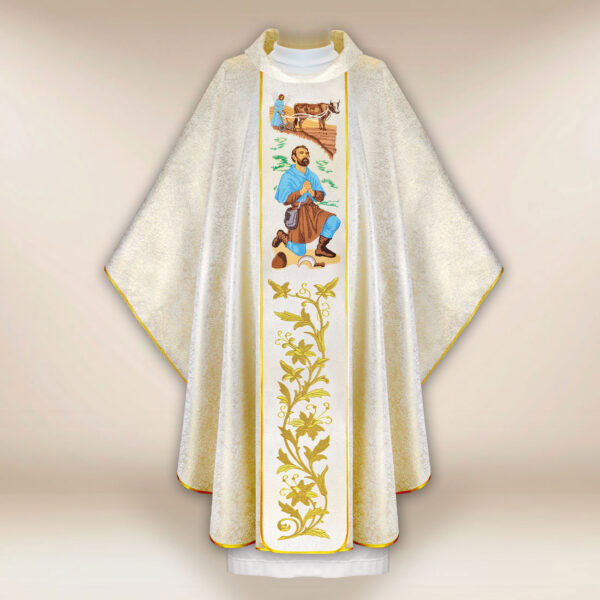 Embroidered Chasuble St. Isidore