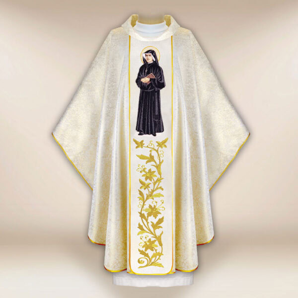 Embroidered Chasuble of St. Faustina