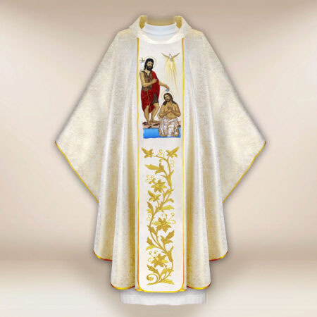 Embroidered Chasuble Baptism of Jesus
