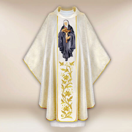 Embroidered Chasuble of St. Rita