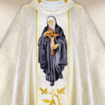 Embroidered Chasuble of St. Rita
