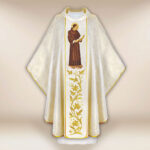 Embroidered chasuble of St. Raphael Kalinowski