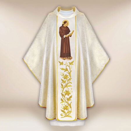 Embroidered chasuble of St. Raphael Kalinowski