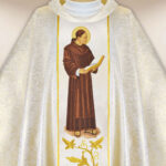 Embroidered chasuble of St. Raphael Kalinowski