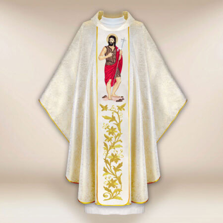 Embroidered chasuble of St. John the Baptist