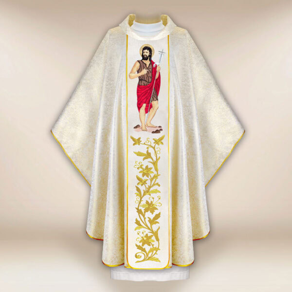 Embroidered chasuble of St. John the Baptist