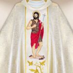 Embroidered chasuble of St. John the Baptist