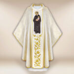 Embroidered chasuble of St. Vincent