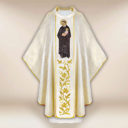 Embroidered chasuble of St. Vincent