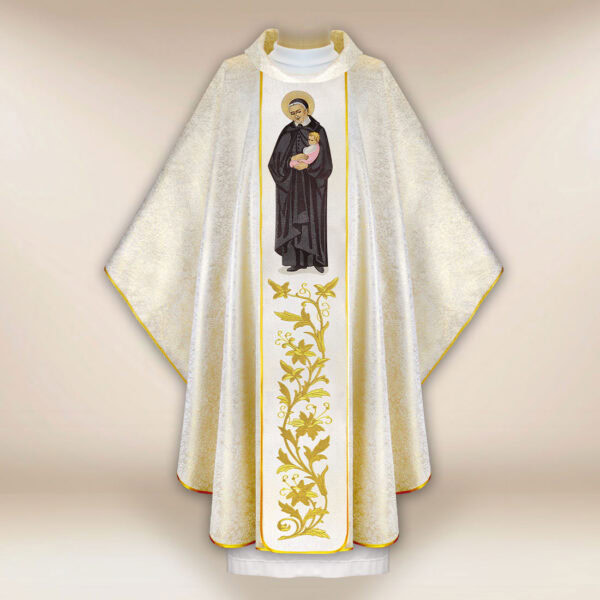 Embroidered chasuble of St. Vincent