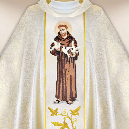 Embroidered Chasuble of St. Francis