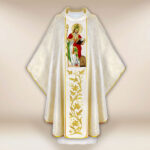 Embroidered chasuble of St. Ambrose