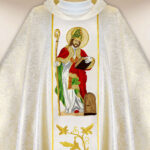 Embroidered chasuble of St. Ambrose