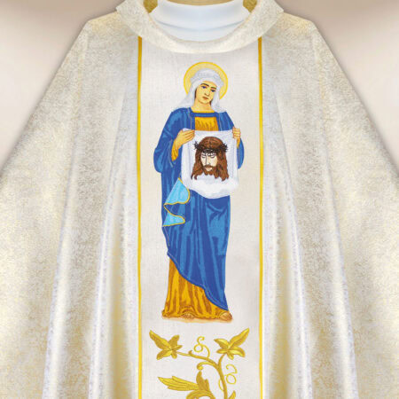 Embroidered chasuble of St. Veronica