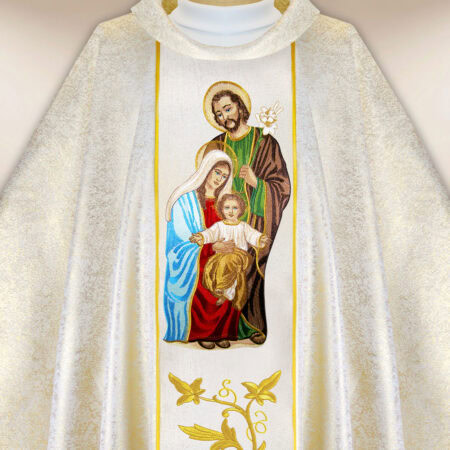 Embroidered Chasuble Holy Family