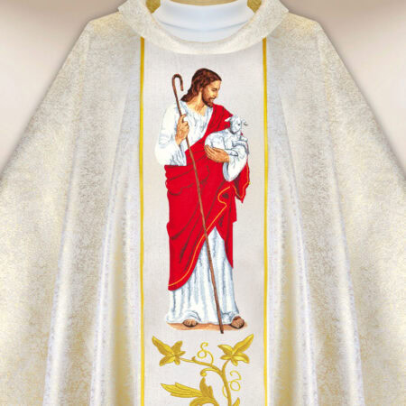 Embroidered Chasuble Jesus the Good Shepherd