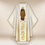 Embroidered chasuble of St. Albert