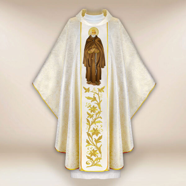 Embroidered chasuble of St. Albert