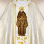 Embroidered chasuble of St. Albert