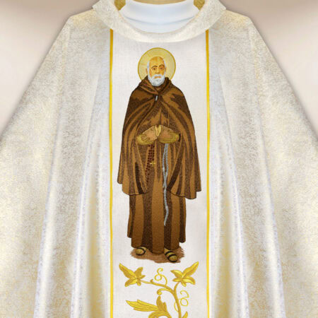 Embroidered chasuble of St. Albert