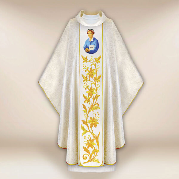 Embroidered chasuble Bl. Hanna Chrzanowska