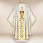 Embroidered chasuble St. Jadwiga