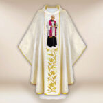 Embroidered chasuble of Bl. Fr. Michał Sopoćko