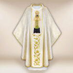 Embroidered chasuble of St. John Mary Vianney