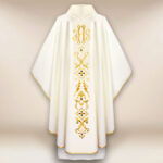 Embroidered Chasuble "IHS"
