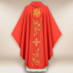 Chasuble with Embroidered Band