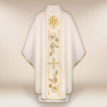 Chasuble with Embroidered Belt
