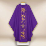 Chasuble with Embroidered Band