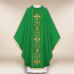 Chasuble with Embroidered Band